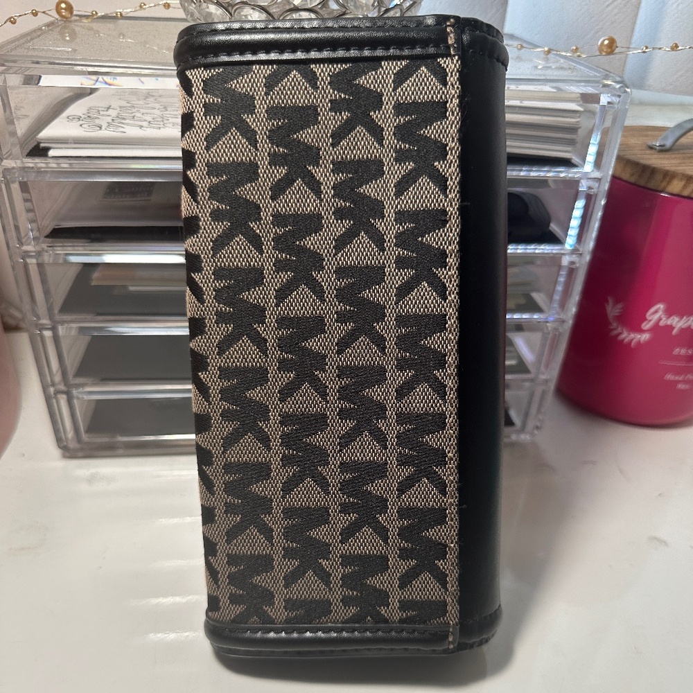 Michael Kors Canvas/Leather Wallet - Picture 2 of 3